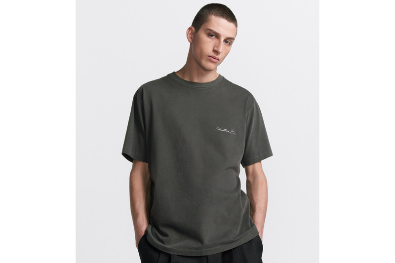 Handwritten Christian Dior Relaxed-Fit T-Shirt 2