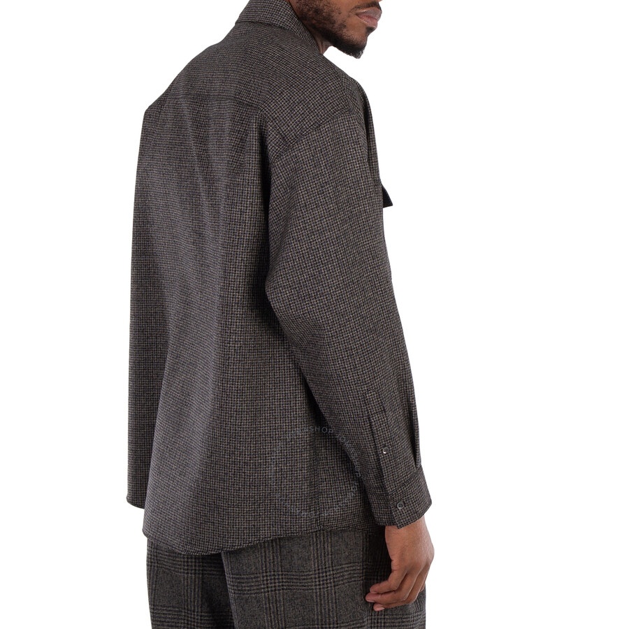 Emporio Armani Wool Camica Woven Shirt - 4