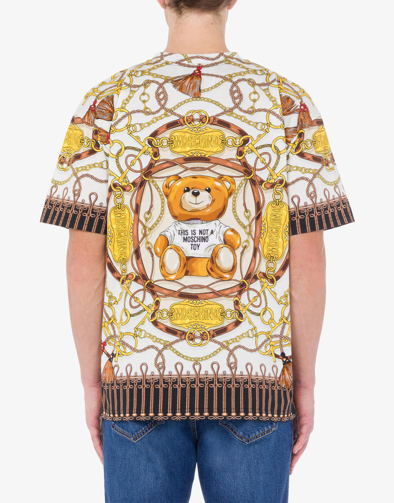 MILITARY TEDDY SCARF-PRINT T-SHIRT 3