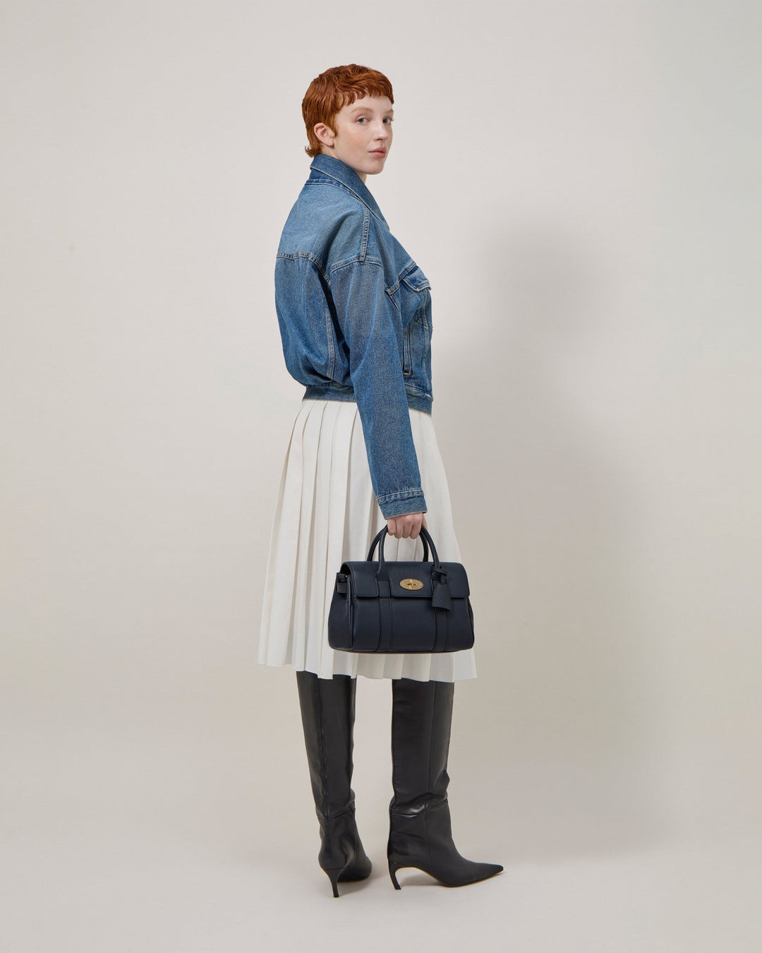 Bayswater Satchel Night Sky Small Classic Grain - 2