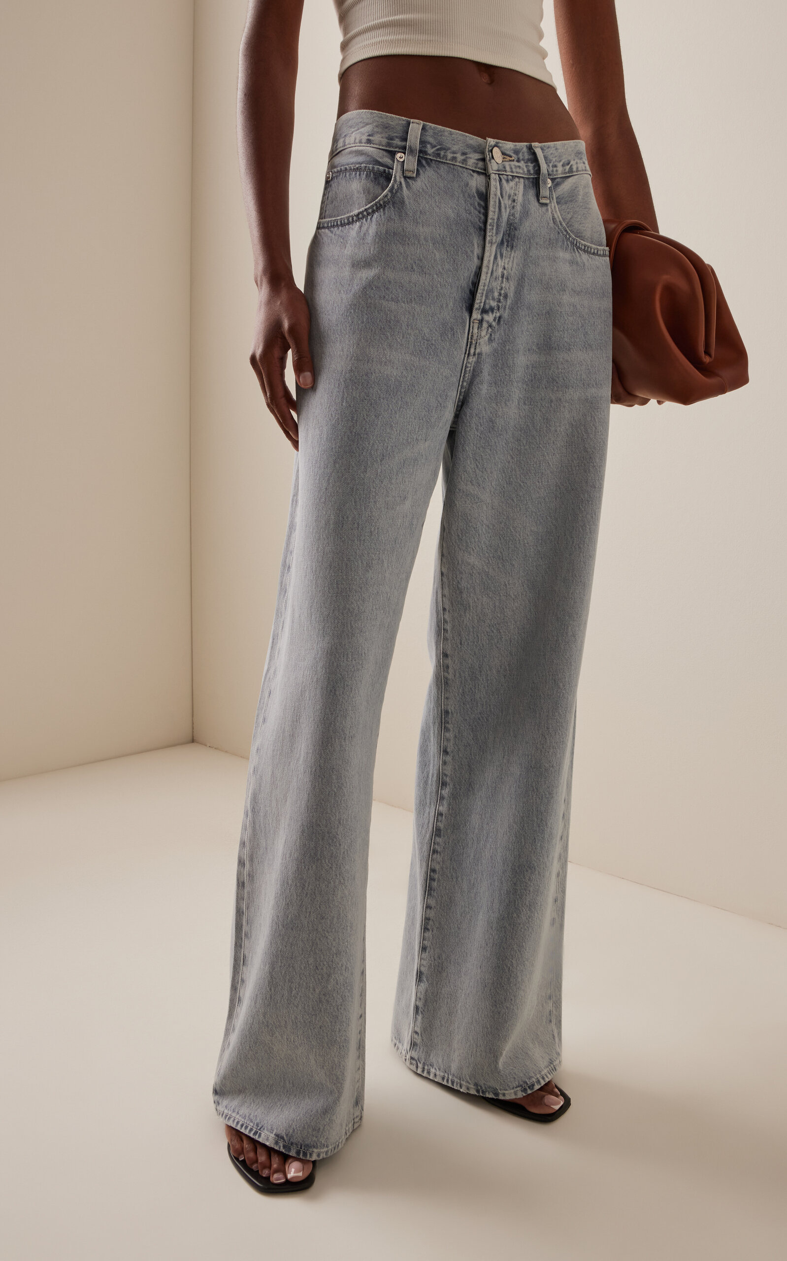 The Loose Low-Rise Boyfriend Jeans medium wash - 3