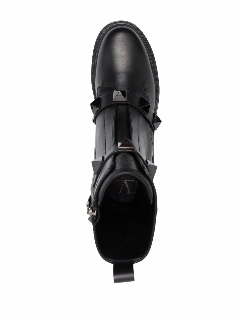 Roman Stud-embellished boots - 4