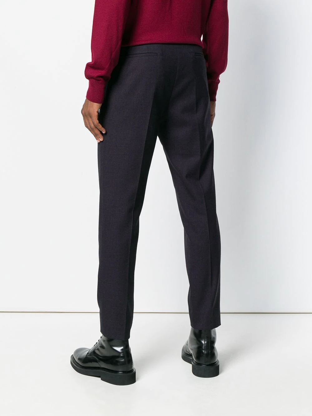 tailored slim-fit trousers - 4