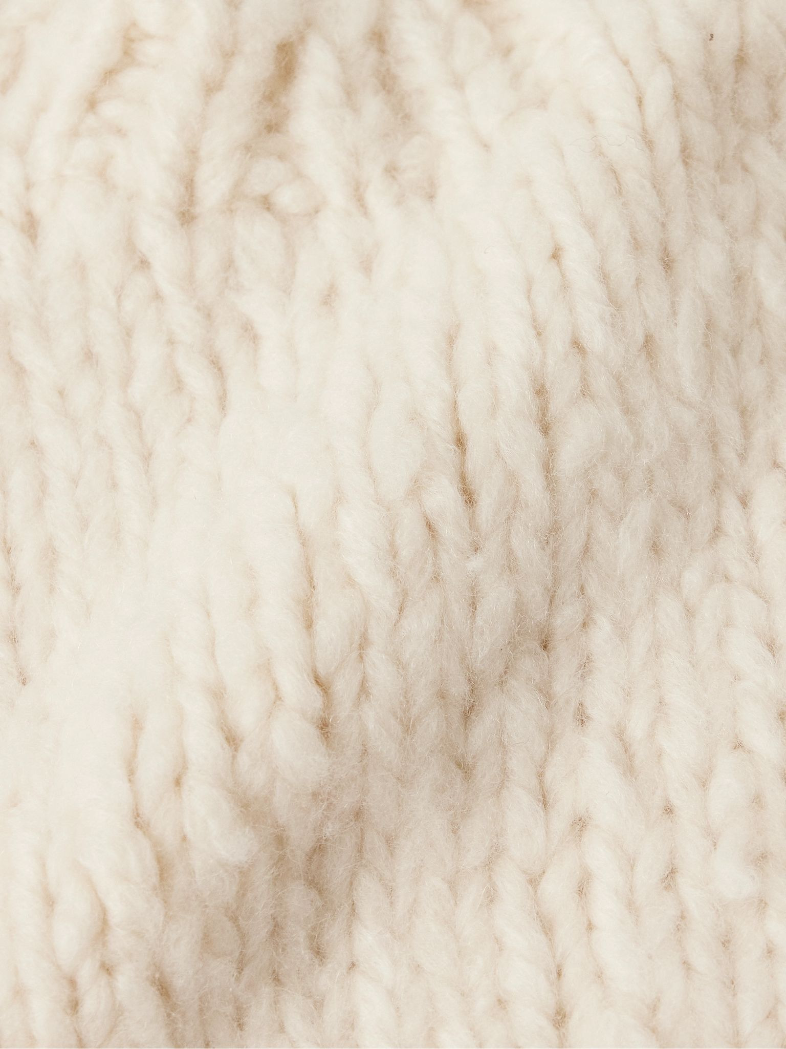 Lawrence Welfat Cashmere Sweater Ivory - 4