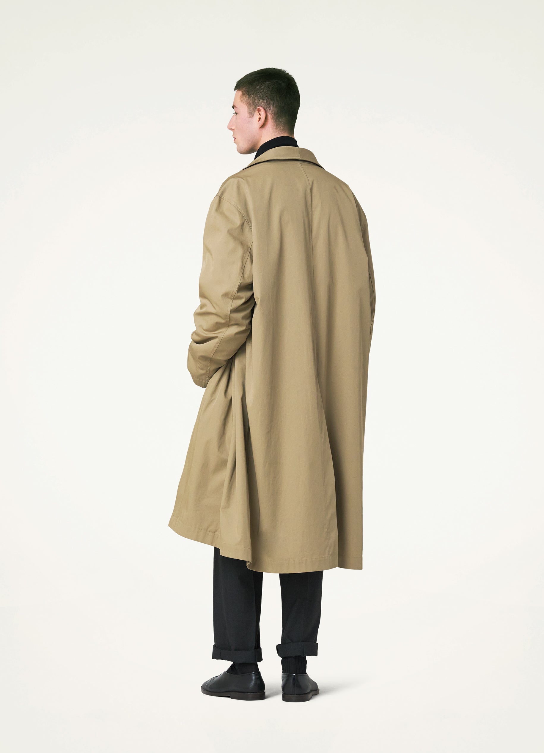 Lemaire WRAP COLLAR TRENCH | lemaire | REVERSIBLE Lemaire WRAP COLLAR TRENCH | lemaire | REVERSIBLE