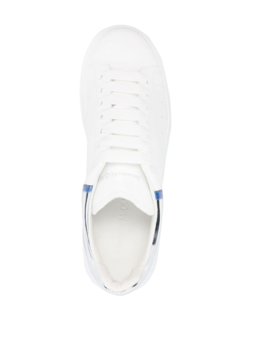 Oversized logo-print sneakers - 4