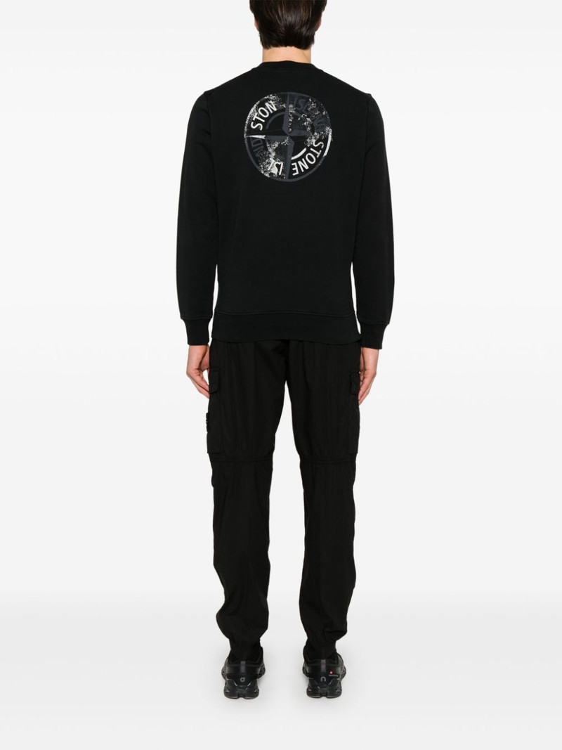 Stone Island logo-print sweatshirt outlook