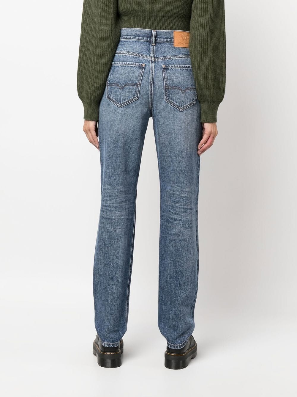 1956 straight leg jeans - 4