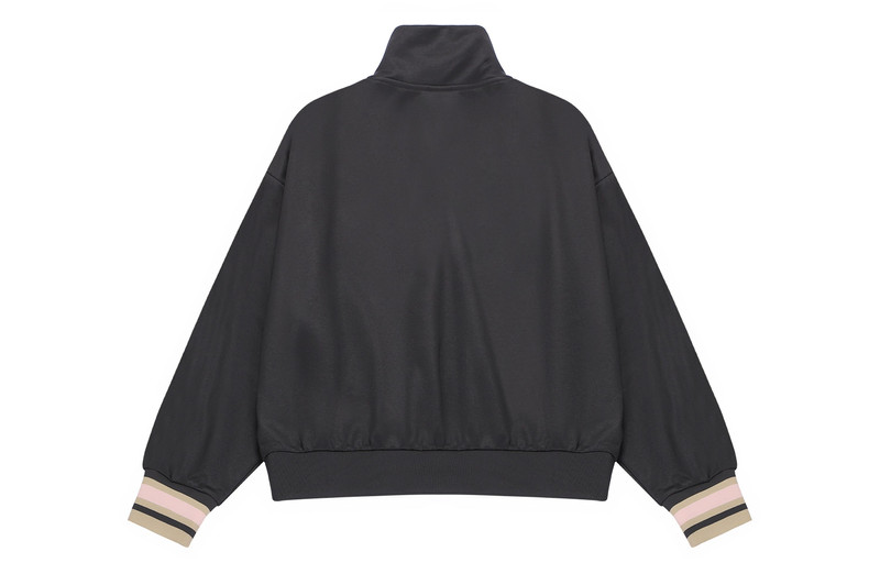 New Balance (WMNS) New Balance Half Zip Sweatshirt 'Black Beige' AWT23561-PHM outlook