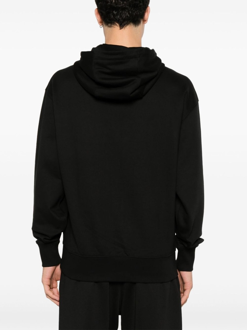 로고 인쇄 면 hoodie 4