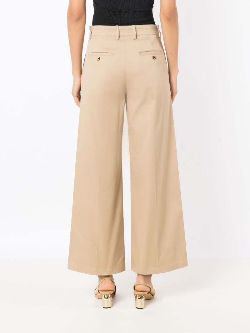 high-rise wide-leg trousers 4