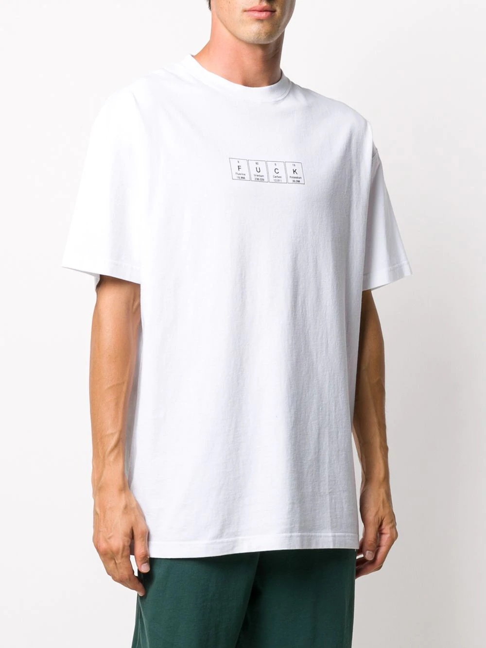 Peridoic Table crew-neck T-shirt - 3