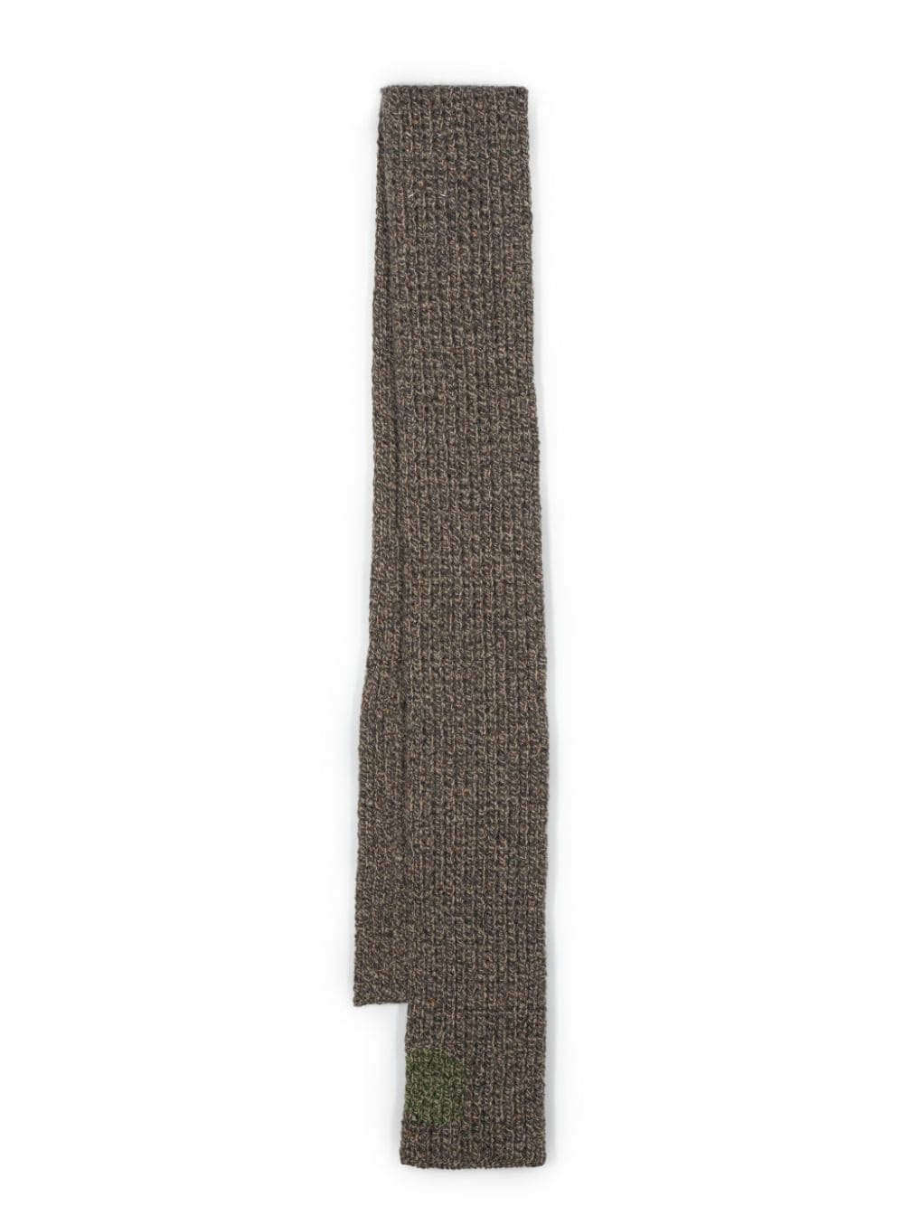 Mended knitted scarf - 1