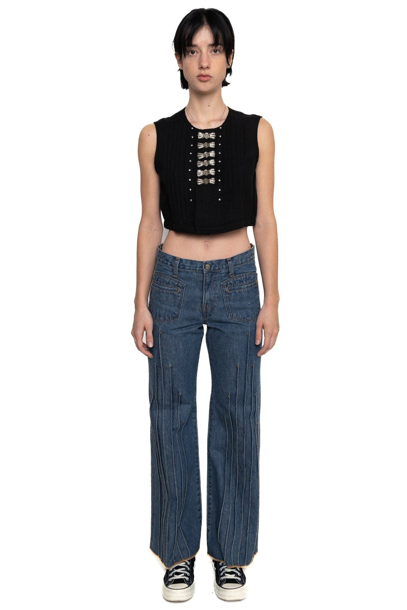 14oz Denim SUNDANCE Flare Pants 2