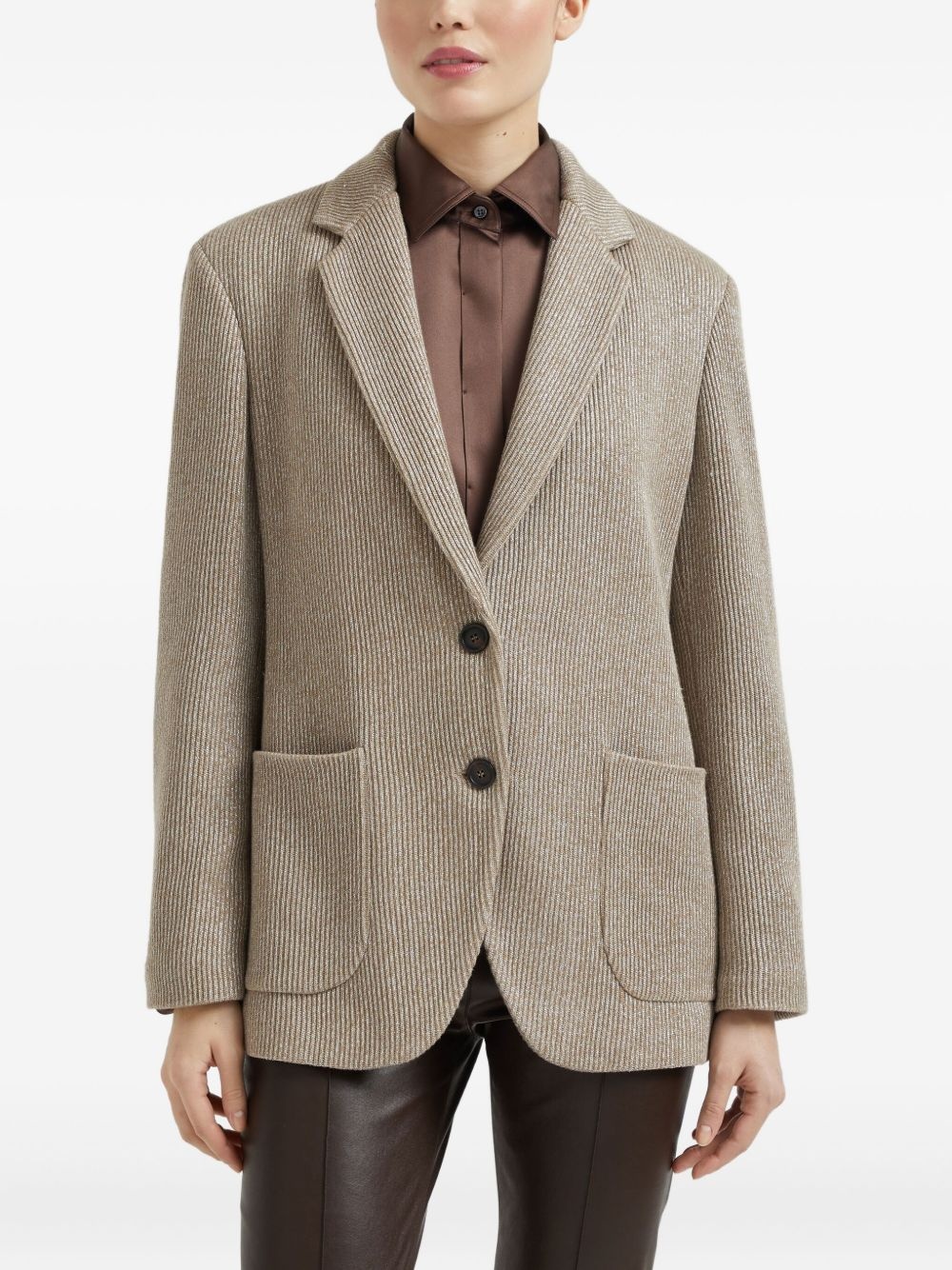 single-breasted blazer - 3