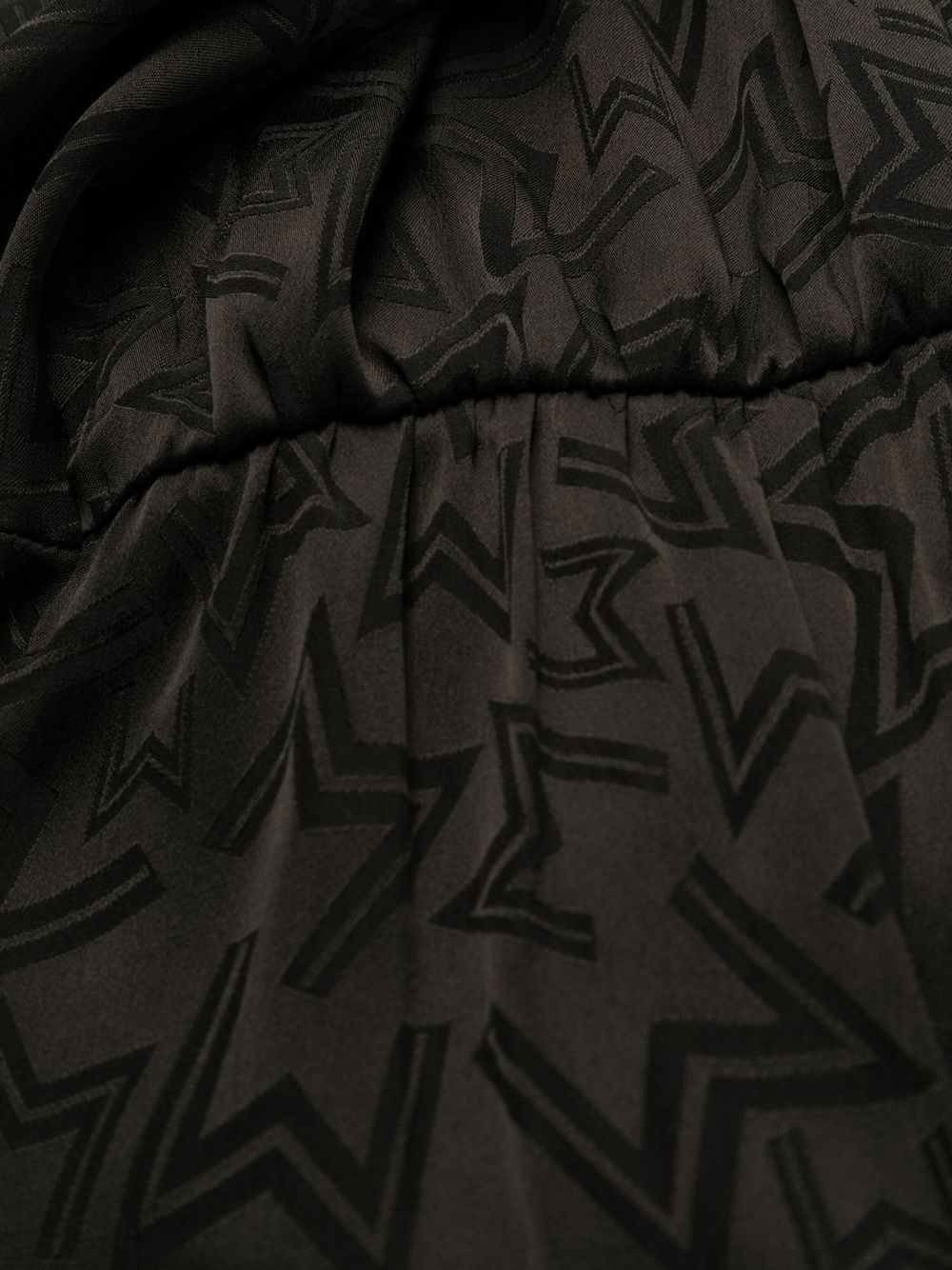 monogram-print mini dress - 7
