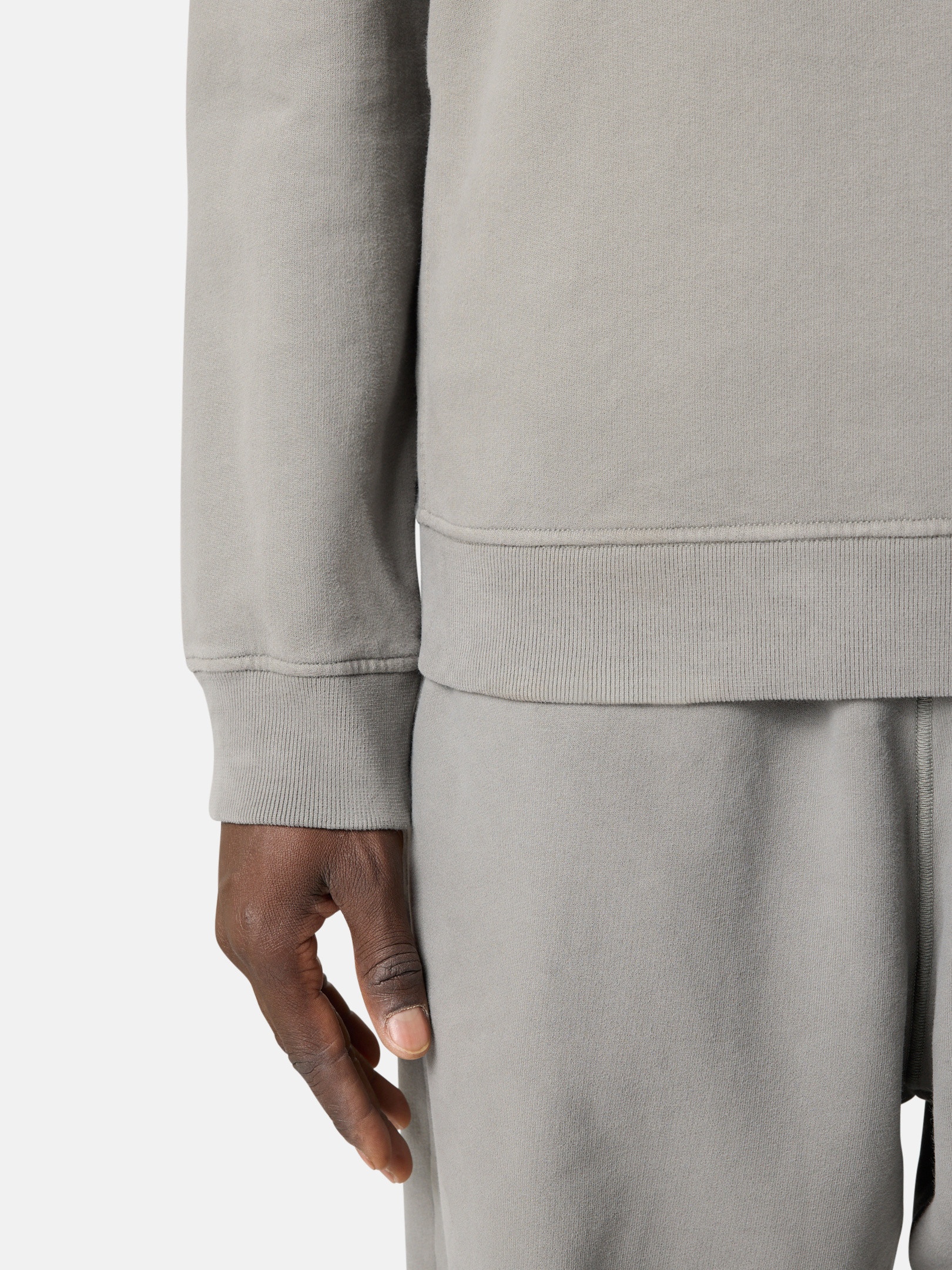 6100068 BRUSHED ORGANIC COTTON FLEECE - 4