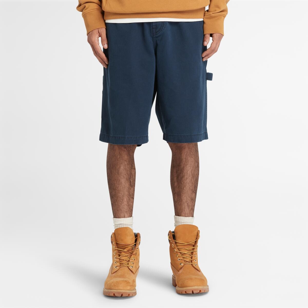 Timberland Washed Heavy Twill Carpenter Shorts 'Navy' A5TM7-433 - 2