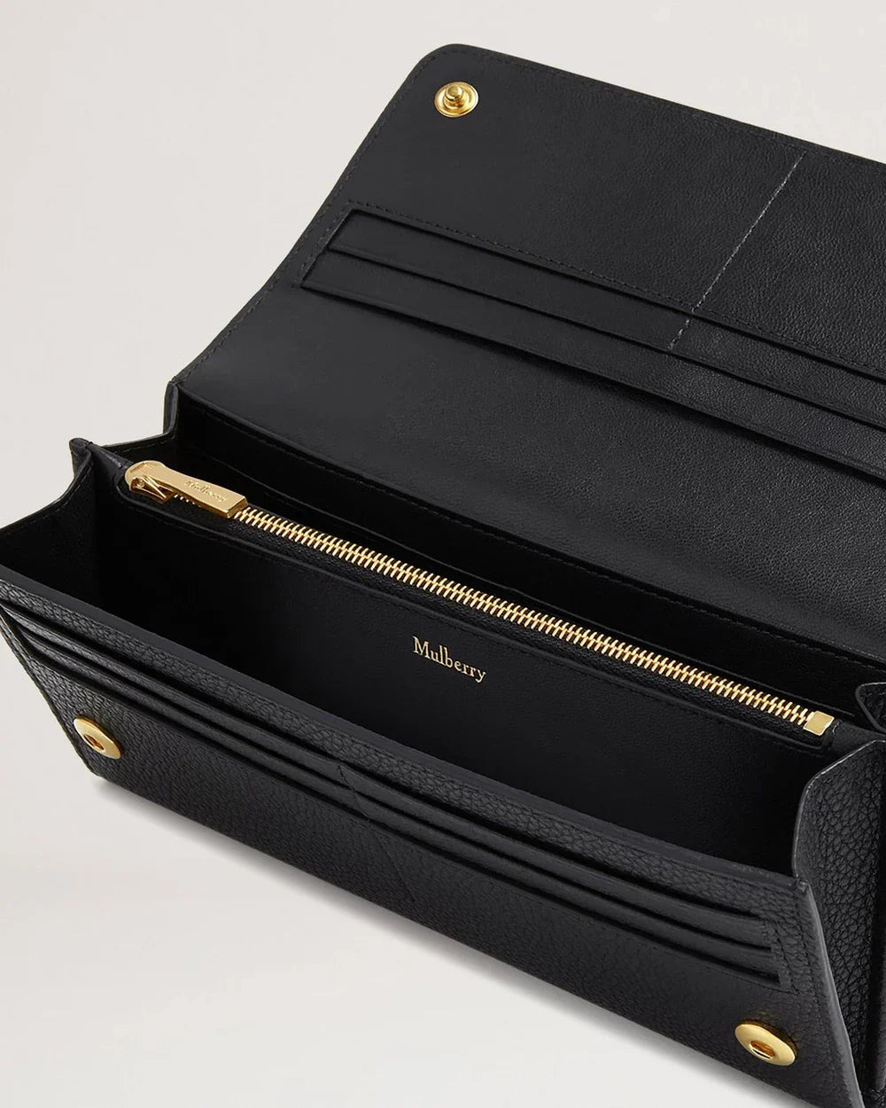 Continental Wallet Black Small Classic Grain - 3