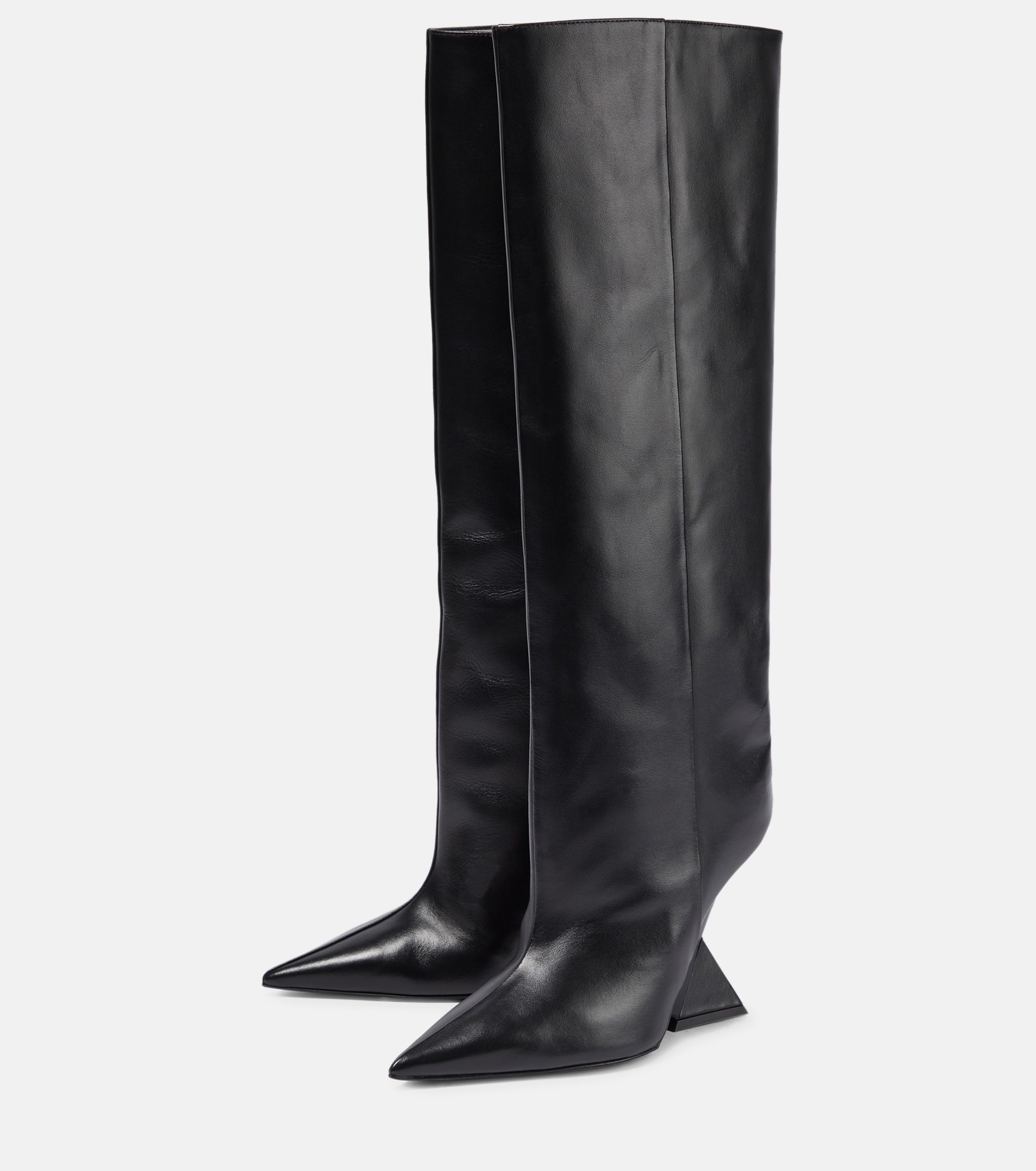 Cheope leather knee-high boots - 5