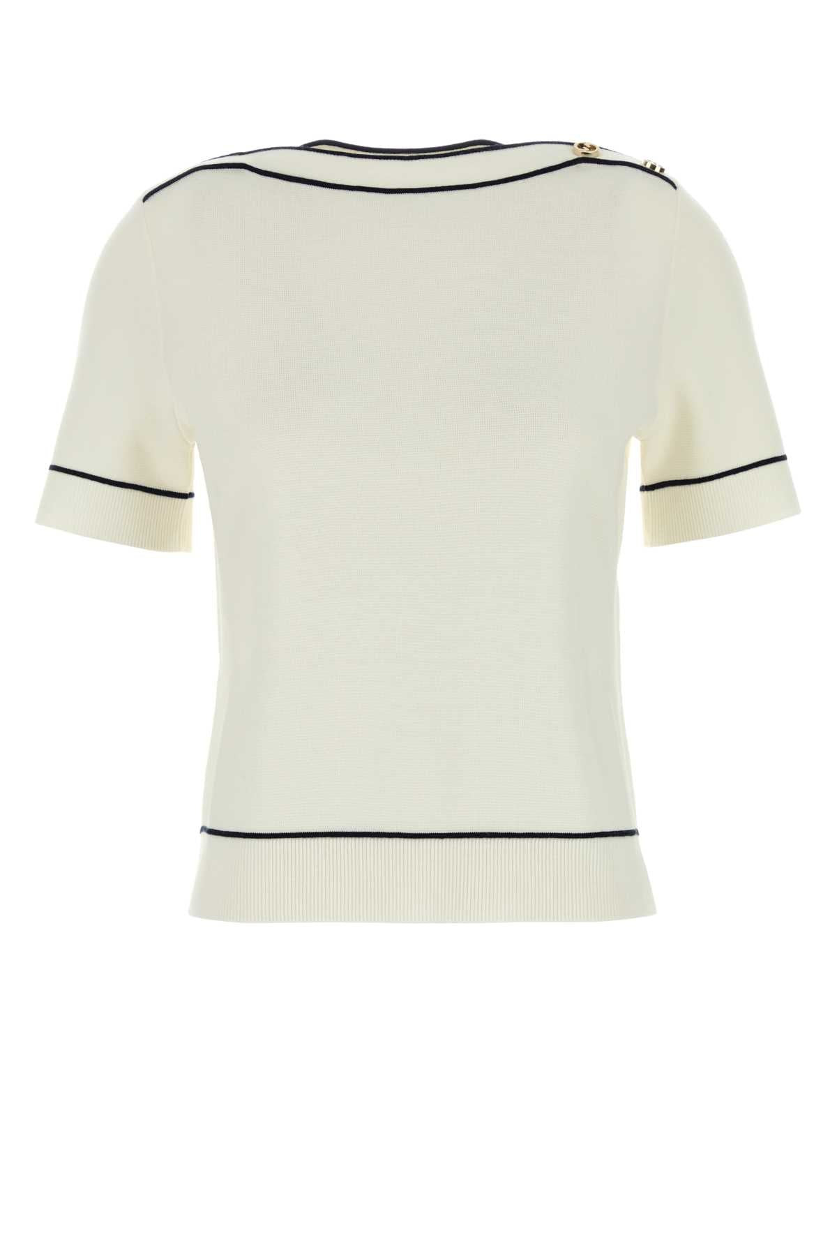 Gucci Women Ivory Wool Sweater - 1