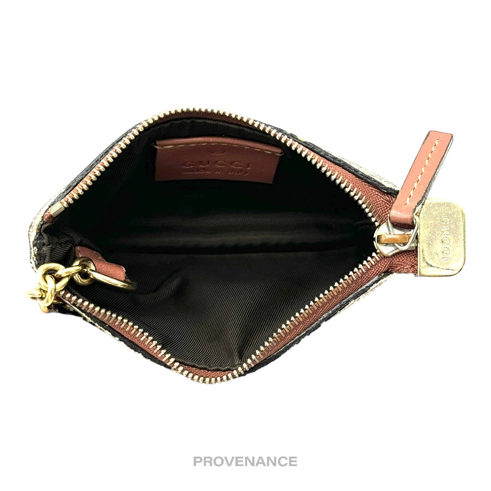 Gucci Key Pouch Cles - Micro GG Supreme Stars Red - 5
