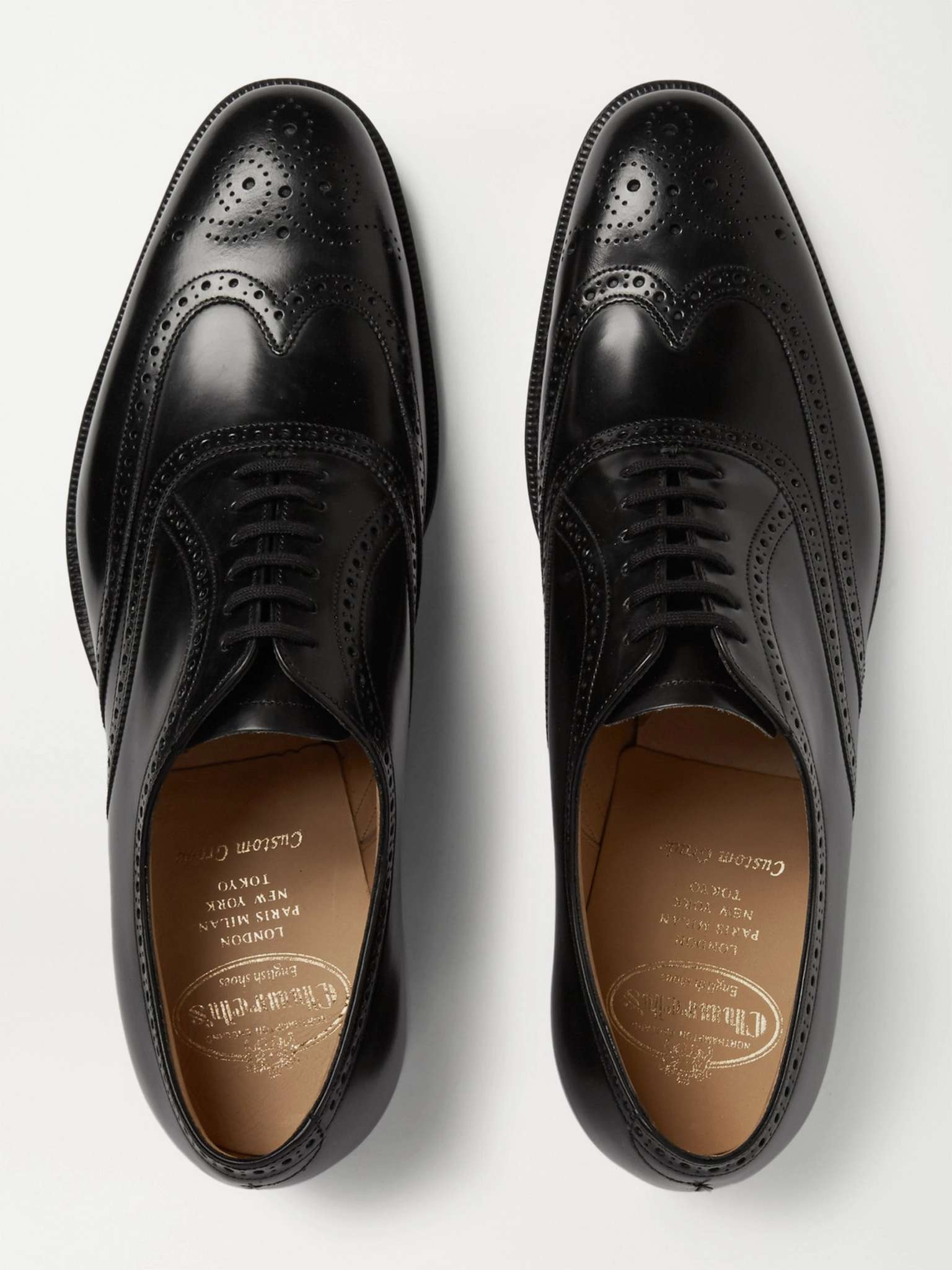 Berlin Leather Wingtip Brogues - 8