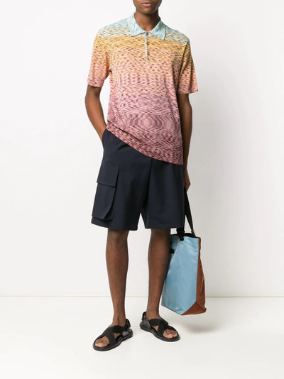 Missoni knitted polo shirt outlook