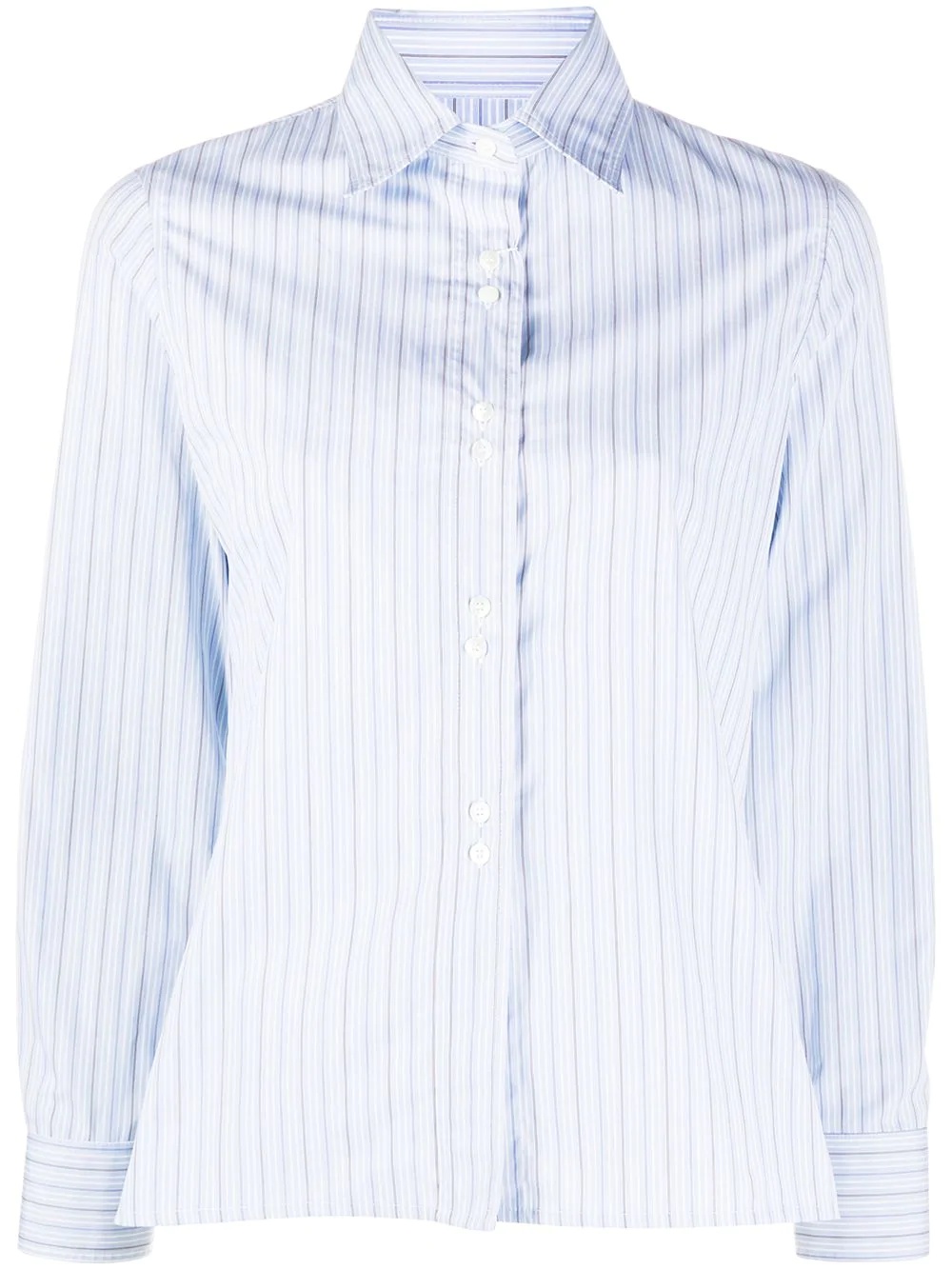 striped cotton shirt - 1