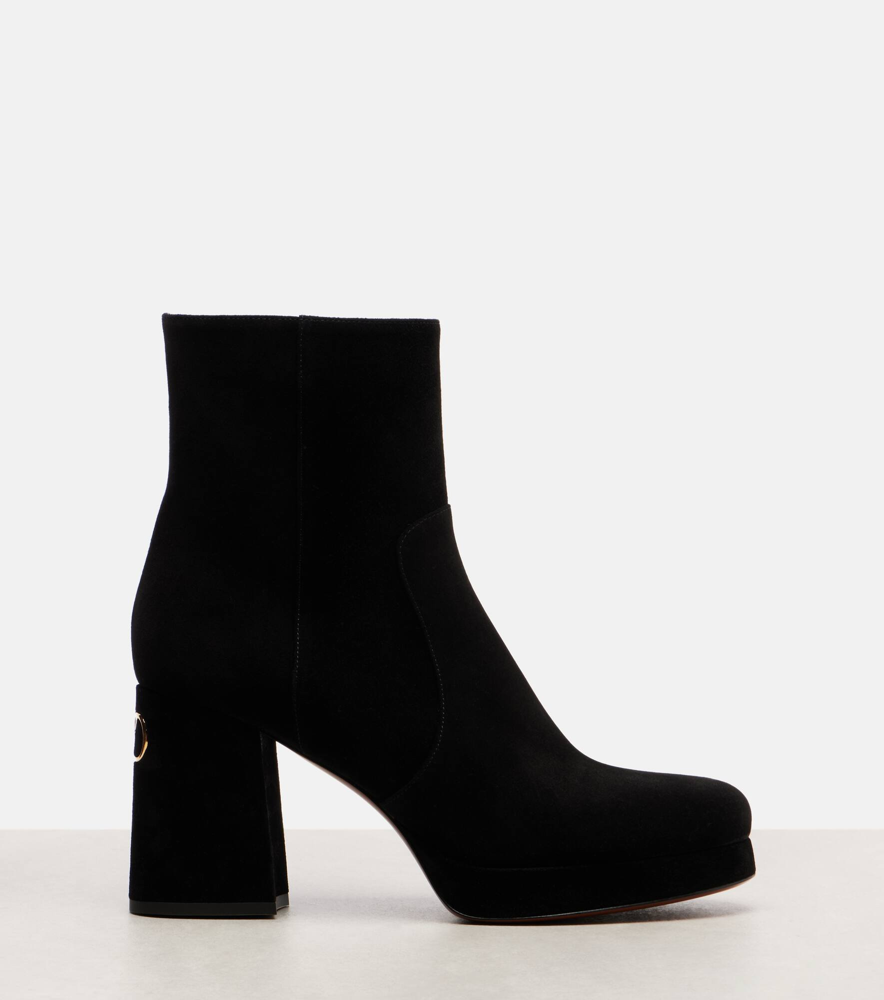 Fawcette suede platform ankle boots - 4