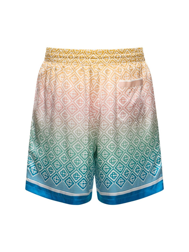 Silk shorts w/ drawstring - 5