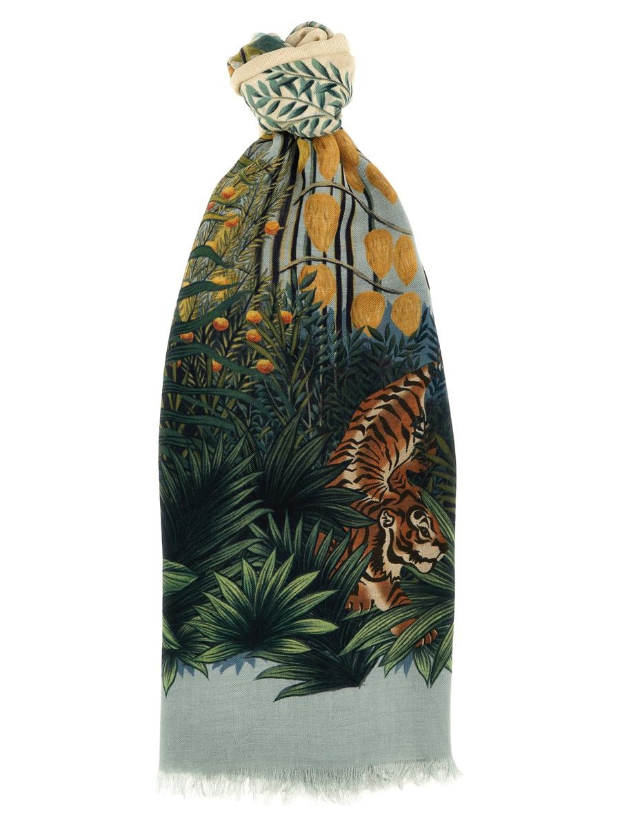 Etro 'Henri Rousseau' Print Scarf - 1