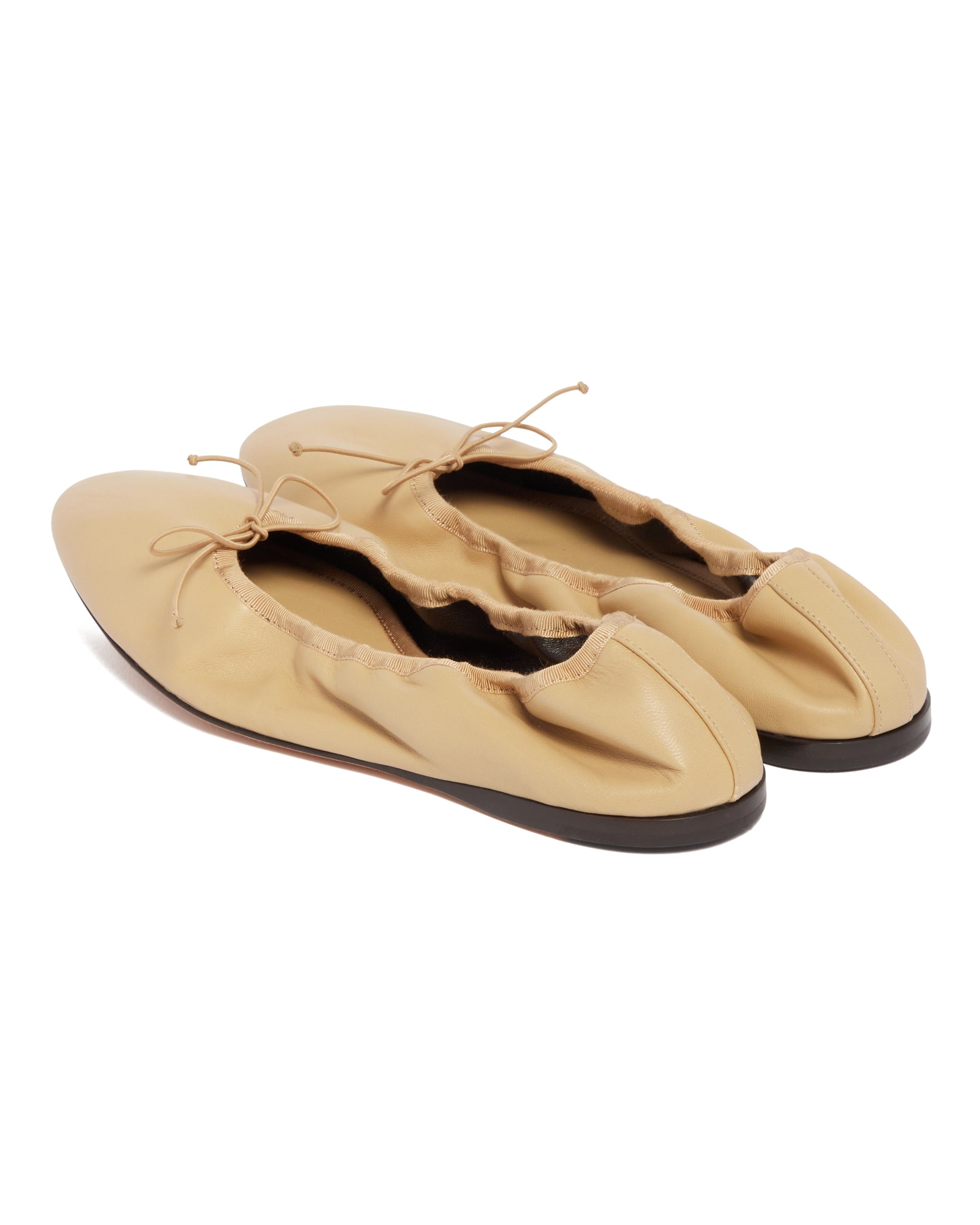 Beige Awar Ballerinas - 5