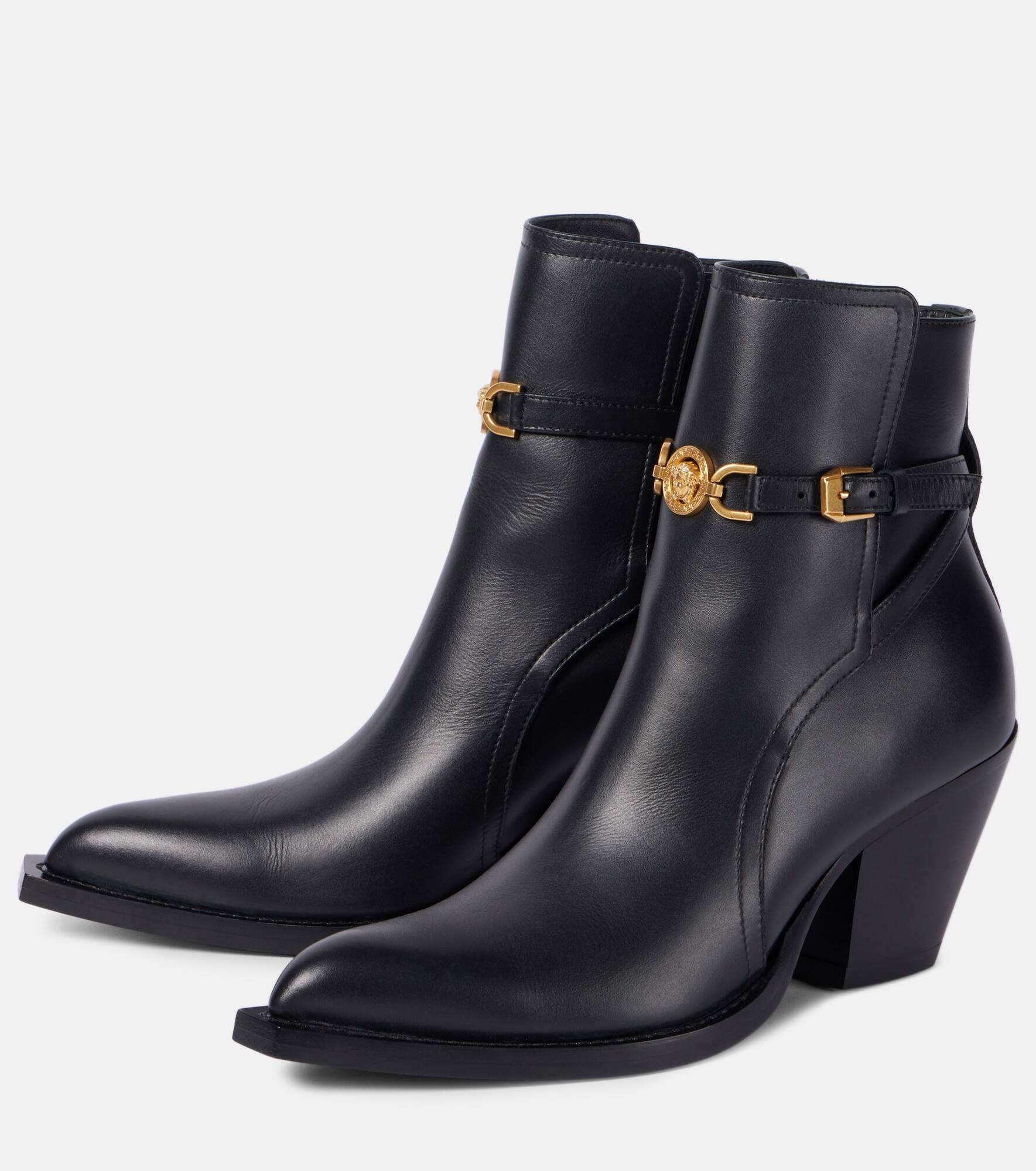 Medusa '95 leather ankle boots - 5