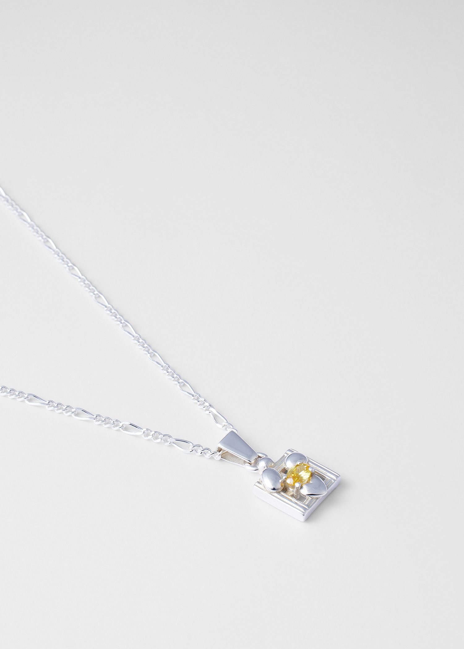 Alec Doherty For Paul Smith - Yellow Square One Pendant Necklace - 4