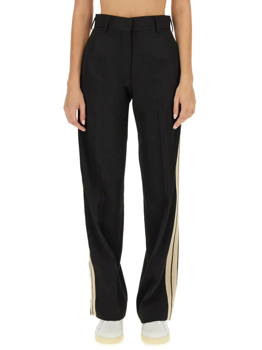 Palm Angels Women Wool Pants - 1