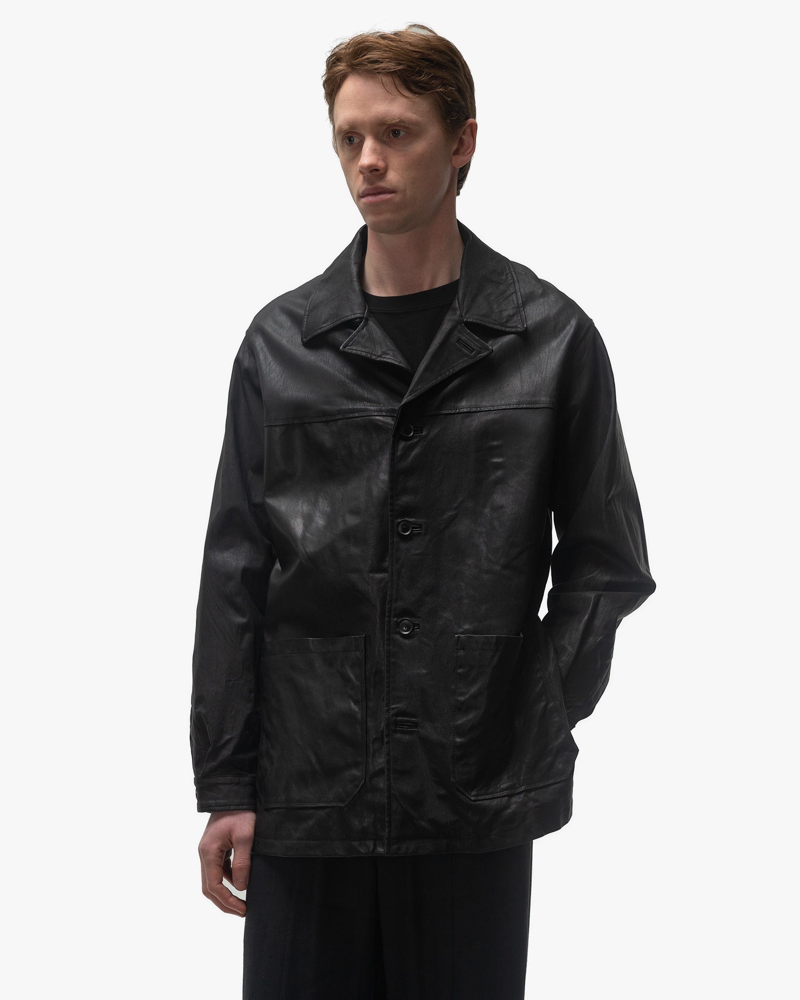 ジャケット・アウター 2025SS YOKE GOAT LEATHER CAR COAT GOAT LEATHER CAR COAT | YOKE