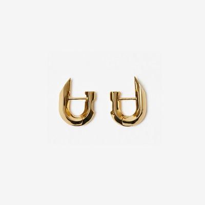 Burberry Gold-plated Hollow Spike Earrings outlook