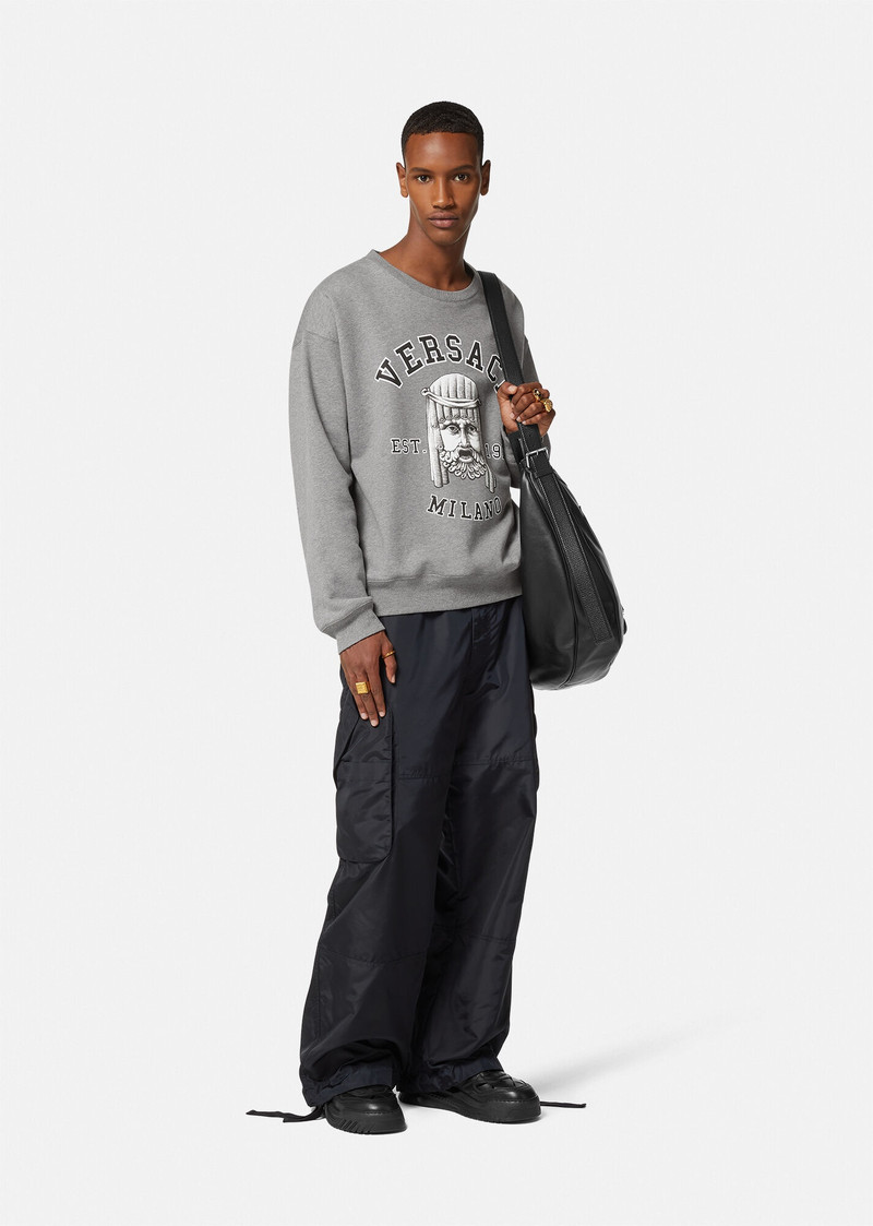 VERSACE La Maschera Logo Sweatshirt outlook