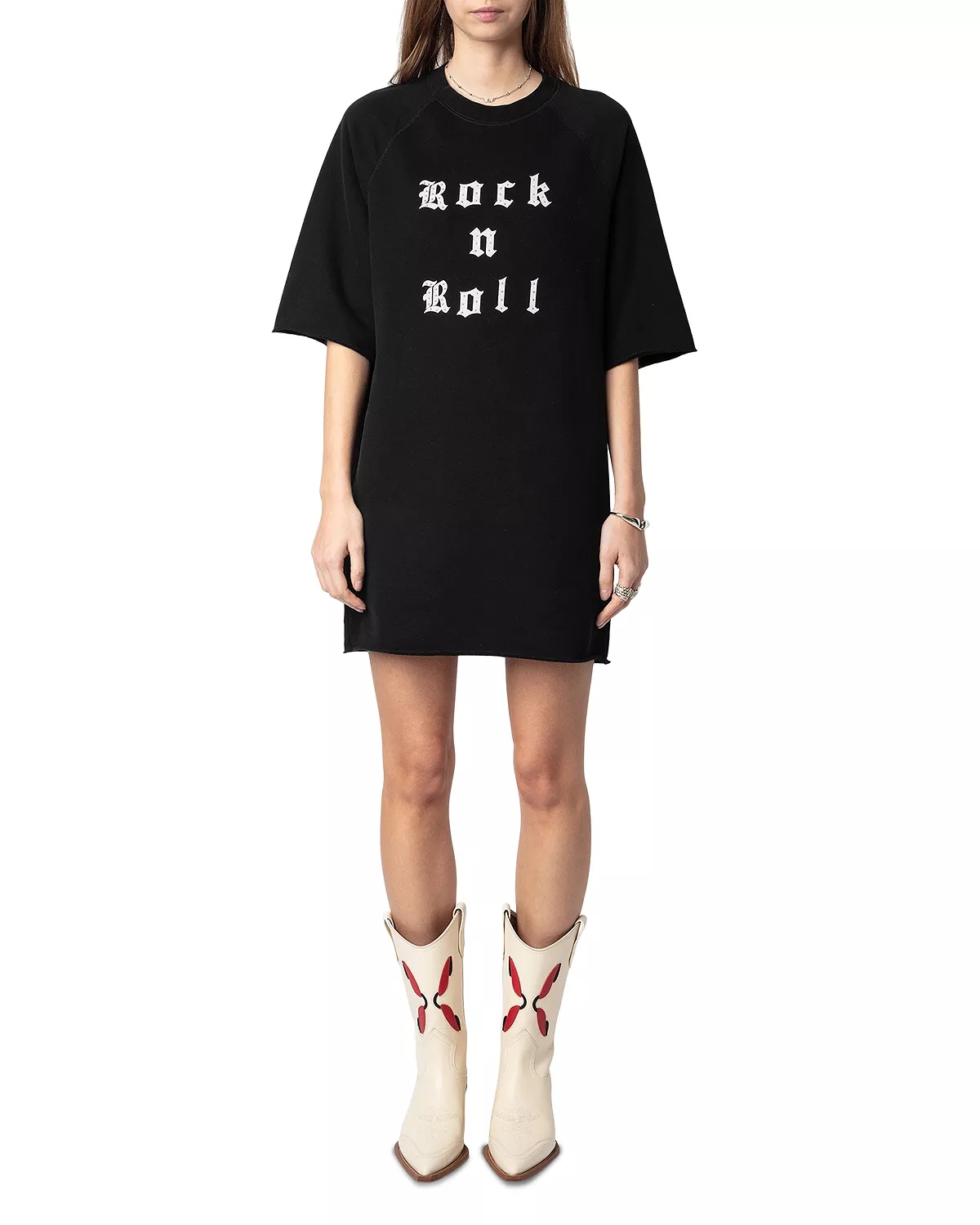 Grace Rock'n'Roll Studs T Shirt Dress - 2