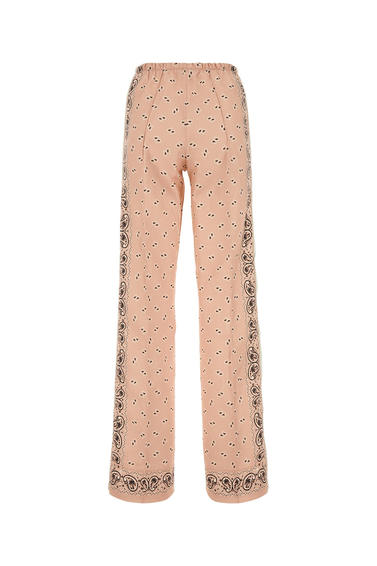 Printed linen blend pant - 2