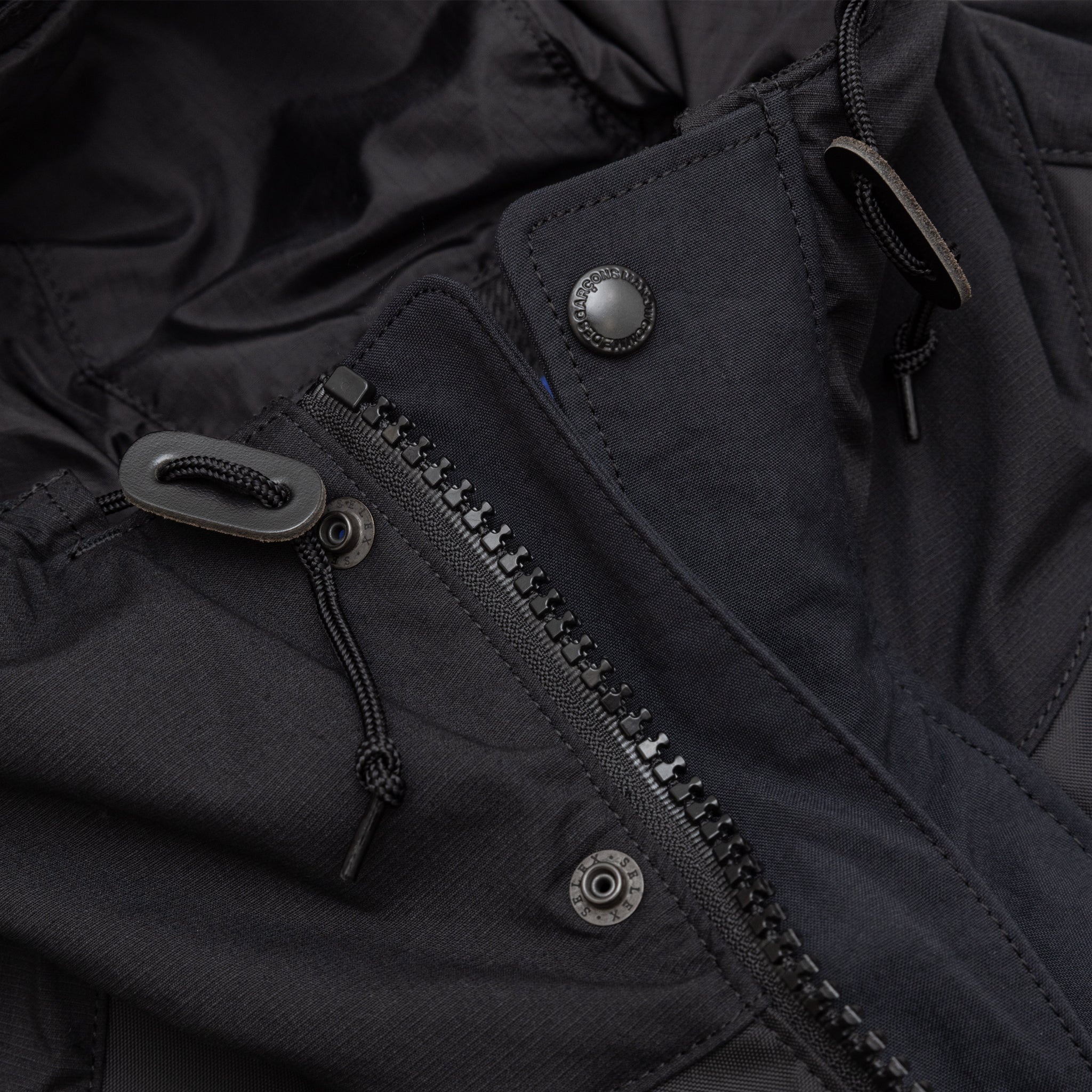 COTTON NYLON RIP-STOP CANVAS JACKET - 3