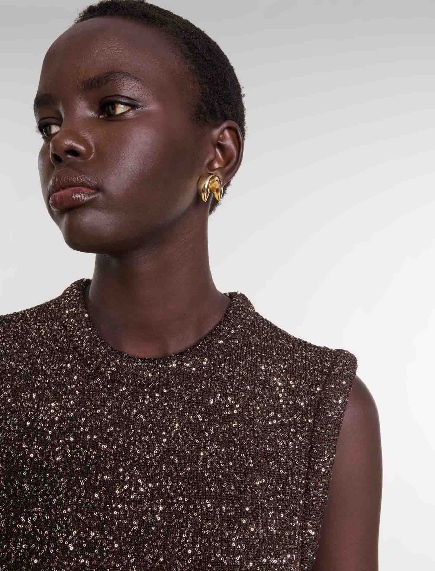 Short sequin dress - 6