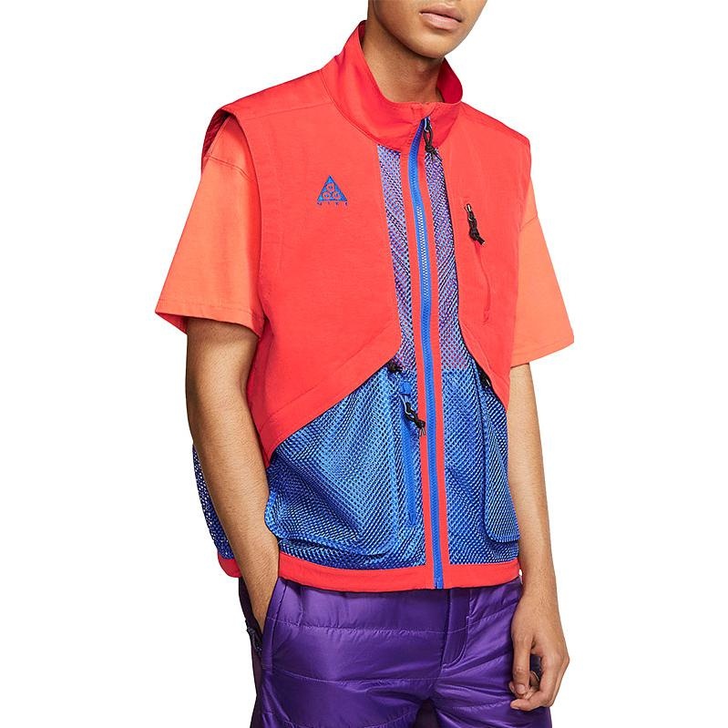 Nike ACG Outdoor Functional Sleeveless vest Orange Blue Orangeblue BQ7290-607 - 2
