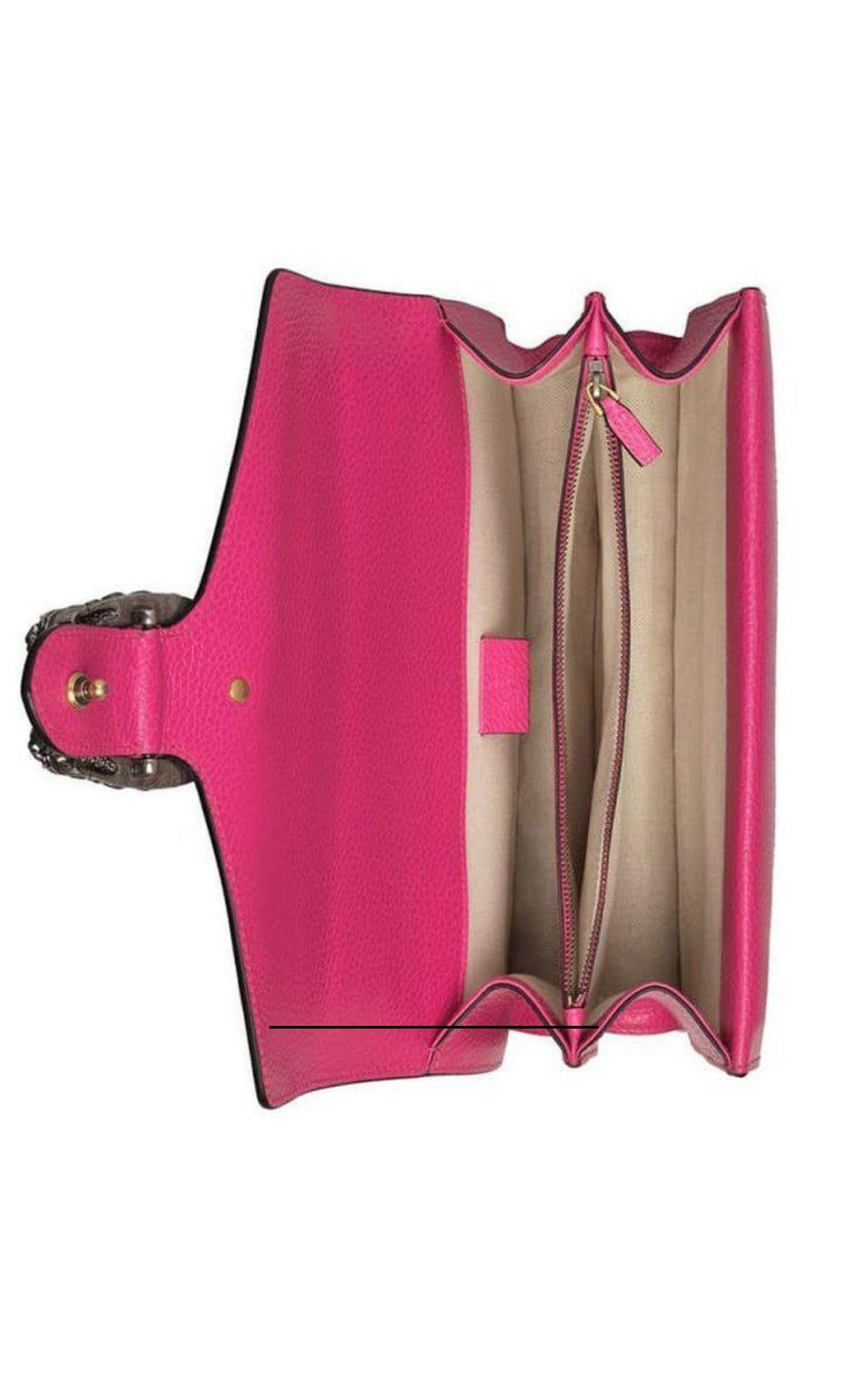 Pink Guccify Dionysus Small Shoulder Bag - 6