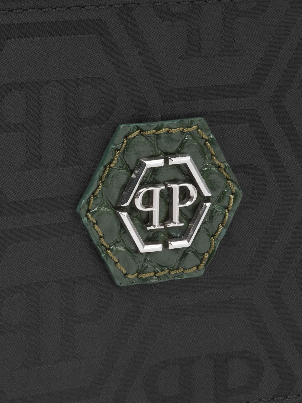 monogram-logo wallet - 3