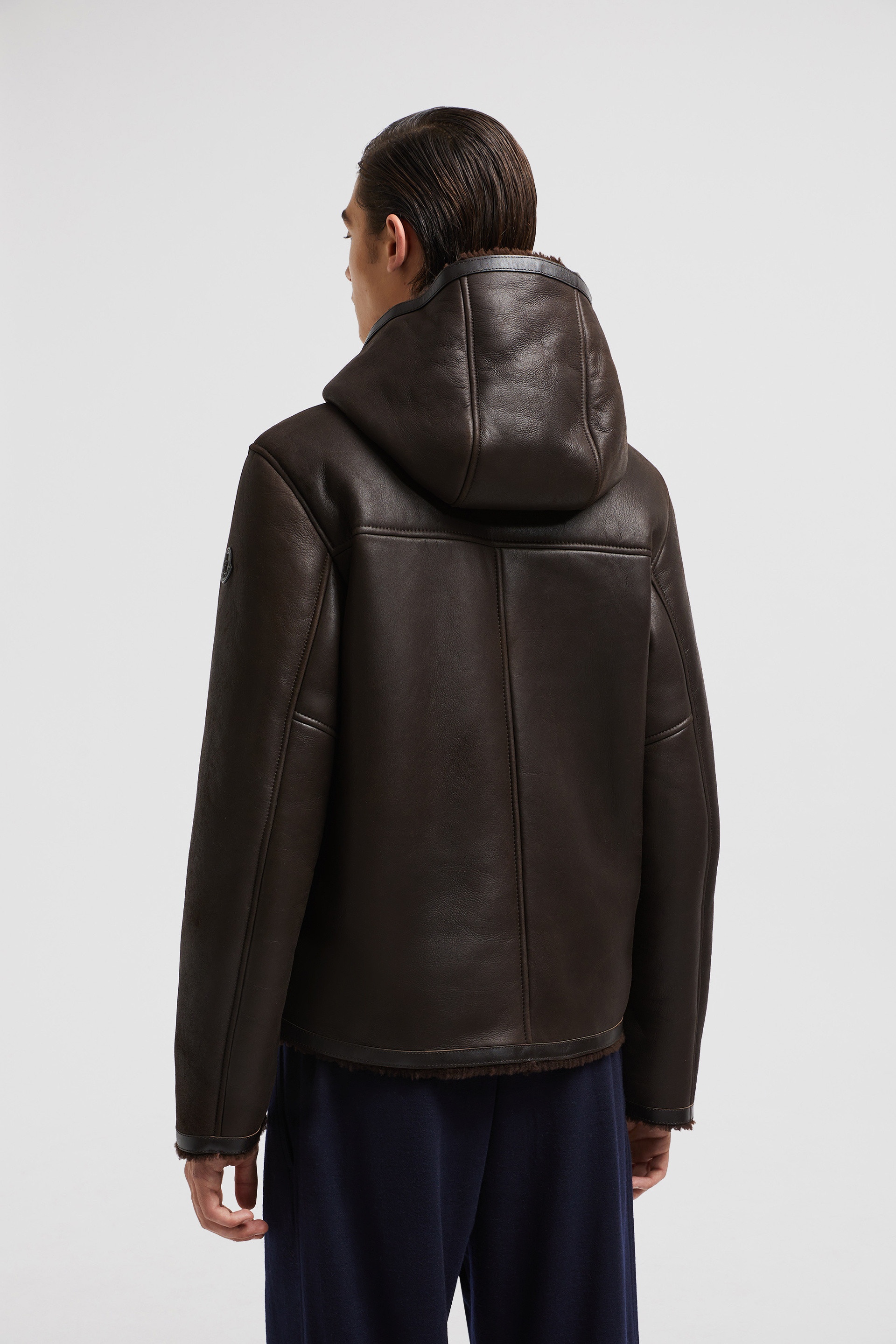 Charnassere Nappa Leather Down Jacket - 5