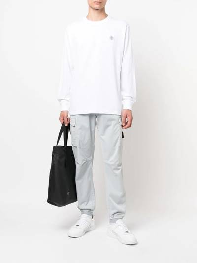 Stone Island Compass-patch cargo trousers outlook