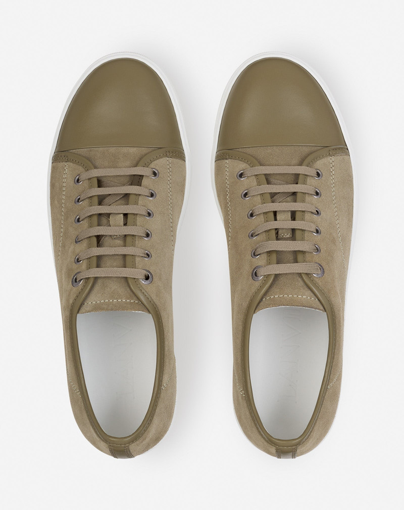 DBB1 LEATHER AND SUEDE SNEAKERS 3