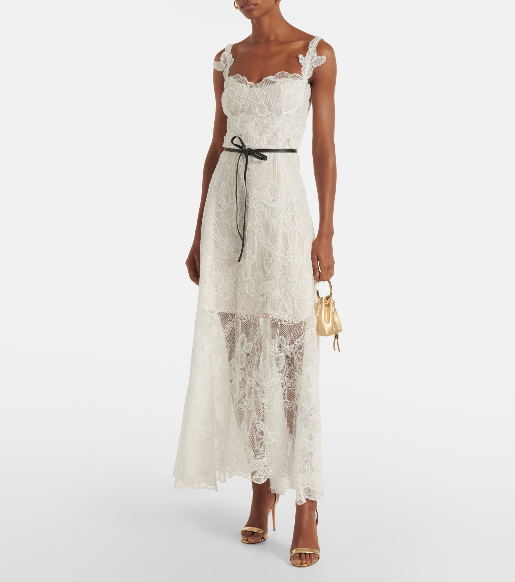 Lace gown - 2